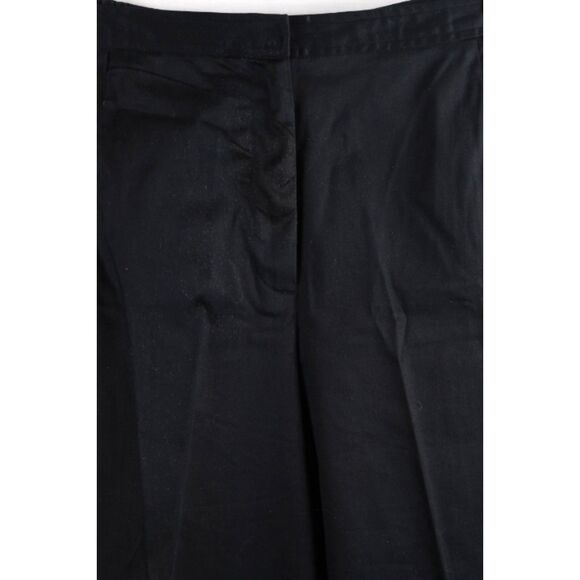 Emma James Stretch Black Women's Dress Pants Front Zip Hook & Eye 18W 056 - Picture 4 of 4